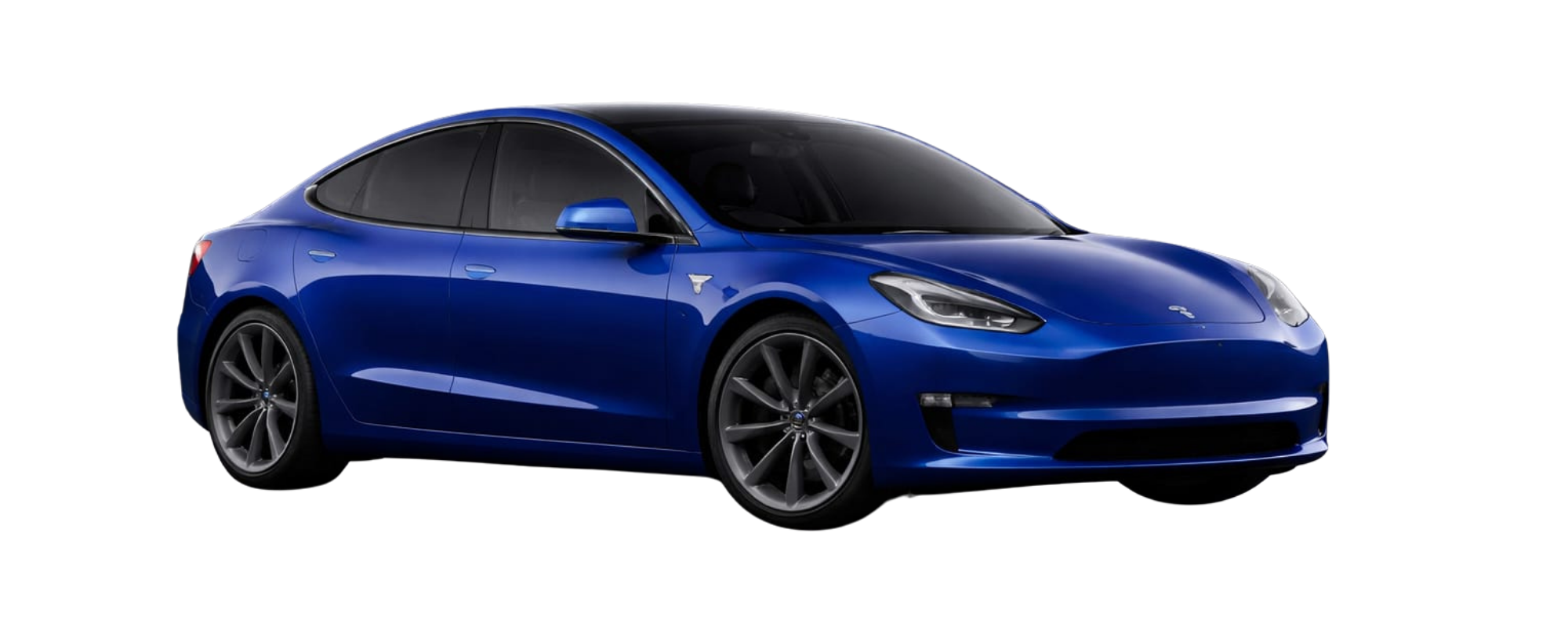 TESLA AZUL TRASPARENTE
